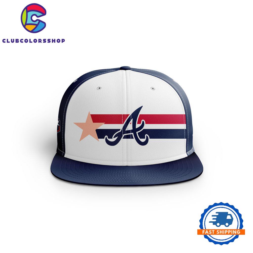 MLB Atlanta Braves Workout Day Snapback, Baseball Team Logo Cap Design