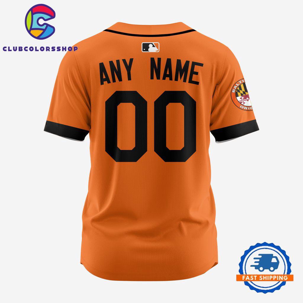 MLB Baltimore Orioles Personalized Alternate Design Concept Baseball Jersey MLB Baltimore Orioles Personalized Alternate Design Concept Baseball Jersey