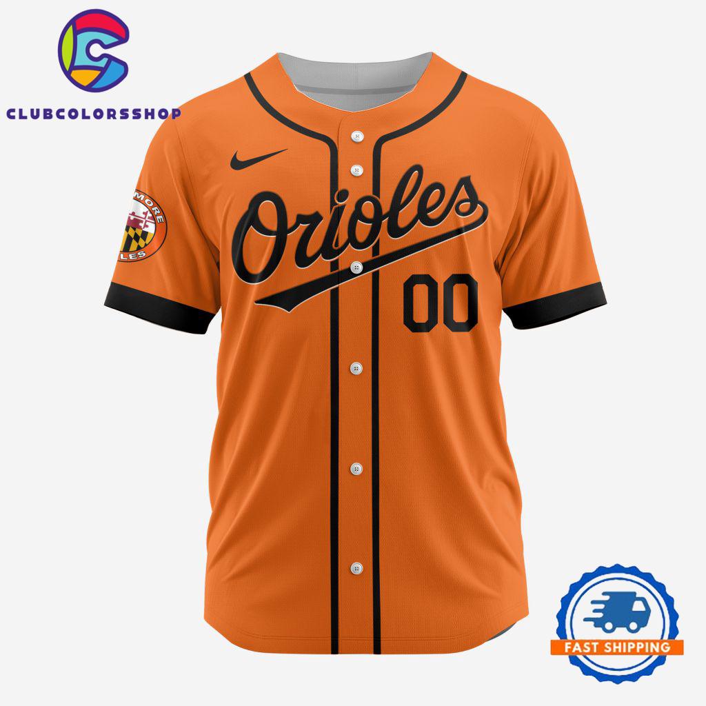 MLB Baltimore Orioles Personalized Alternate Design Concept Baseball Jersey