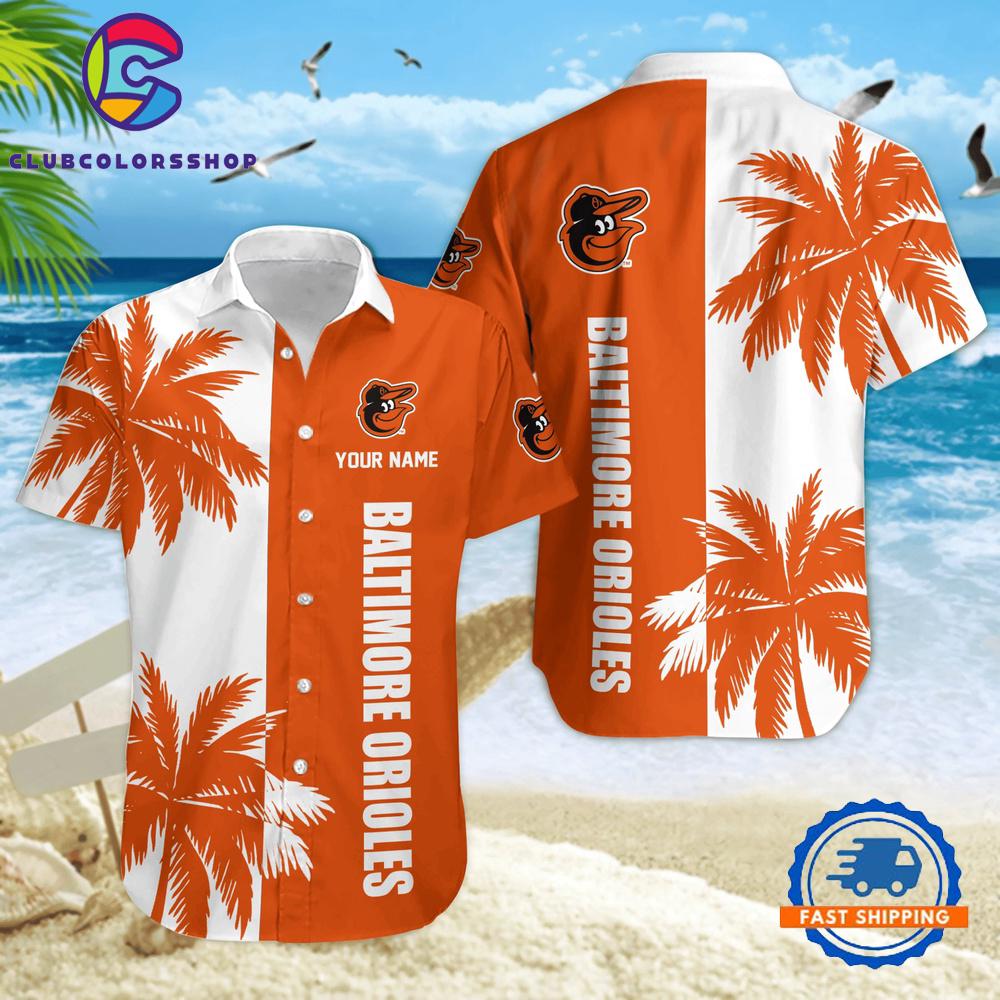 MLB Baltimore Orioles Tropical Vibe Hawaiian Shirt