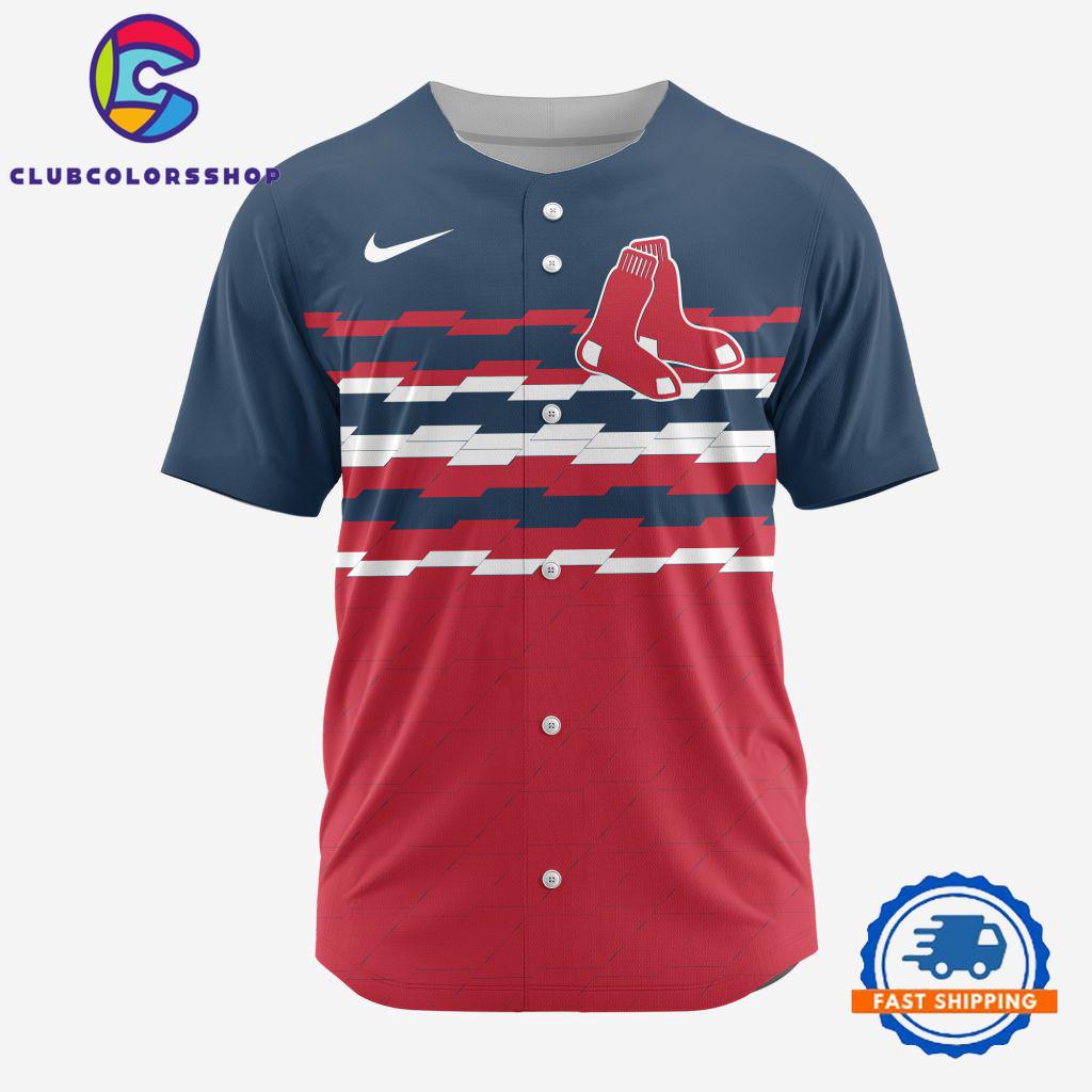 MLB Boston Red Sox Personalized Alternate Design Concept Baseball Jersey
