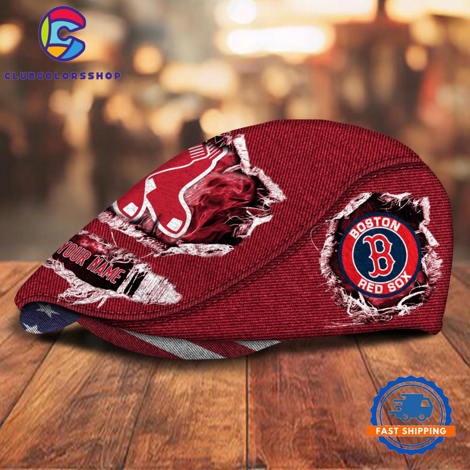 MLB Boston Red Sox Special Baseball Team Logo Custom Jeff Cap Design MLB Boston Red Sox Special Baseball Team Logo Custom Jeff Cap Design