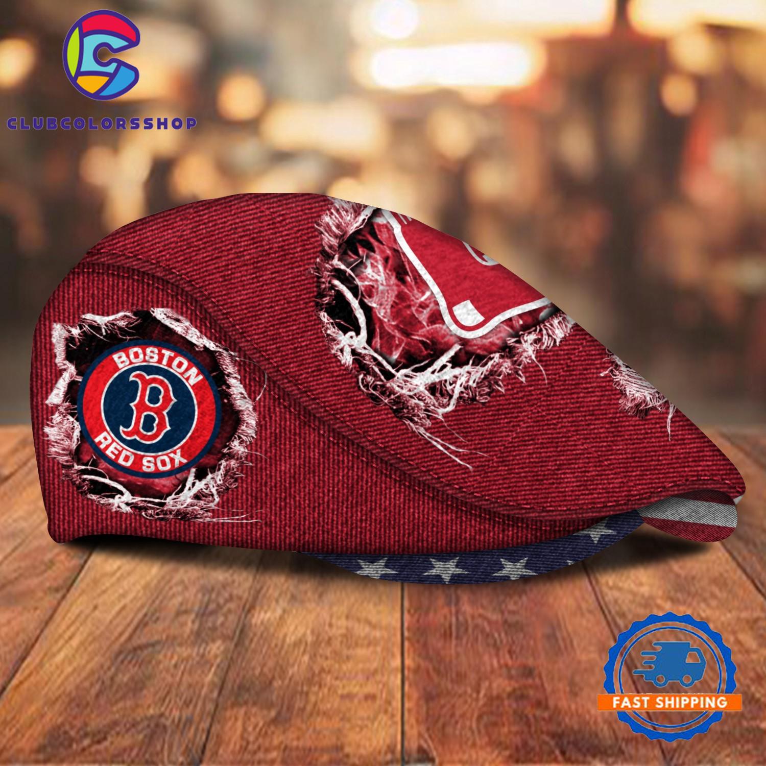 MLB Boston Red Sox Special Baseball Team Logo Custom Jeff Cap Design MLB Boston Red Sox Special Baseball Team Logo Custom Jeff Cap Design