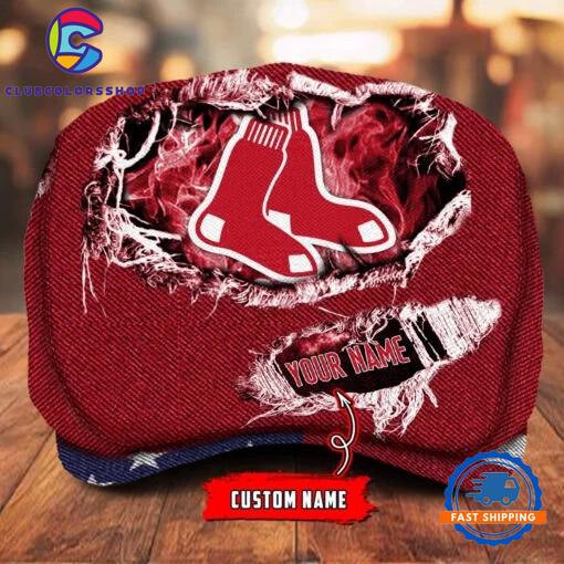 MLB Boston Red Sox Special Baseball Team Logo Custom Jeff Cap Design