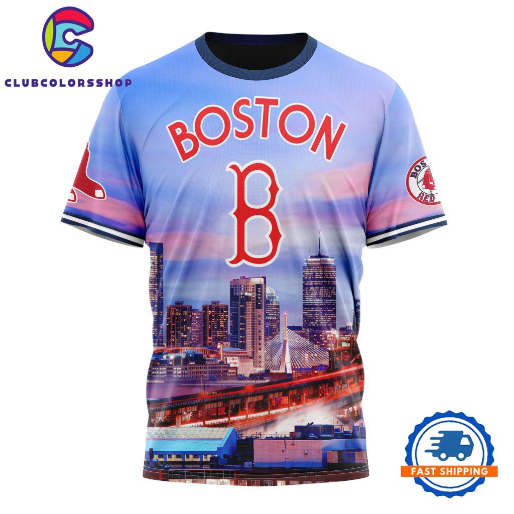 MLB Boston Red Sox Special Cityscape Design T Shirt, Sweatshirt, Hoodie