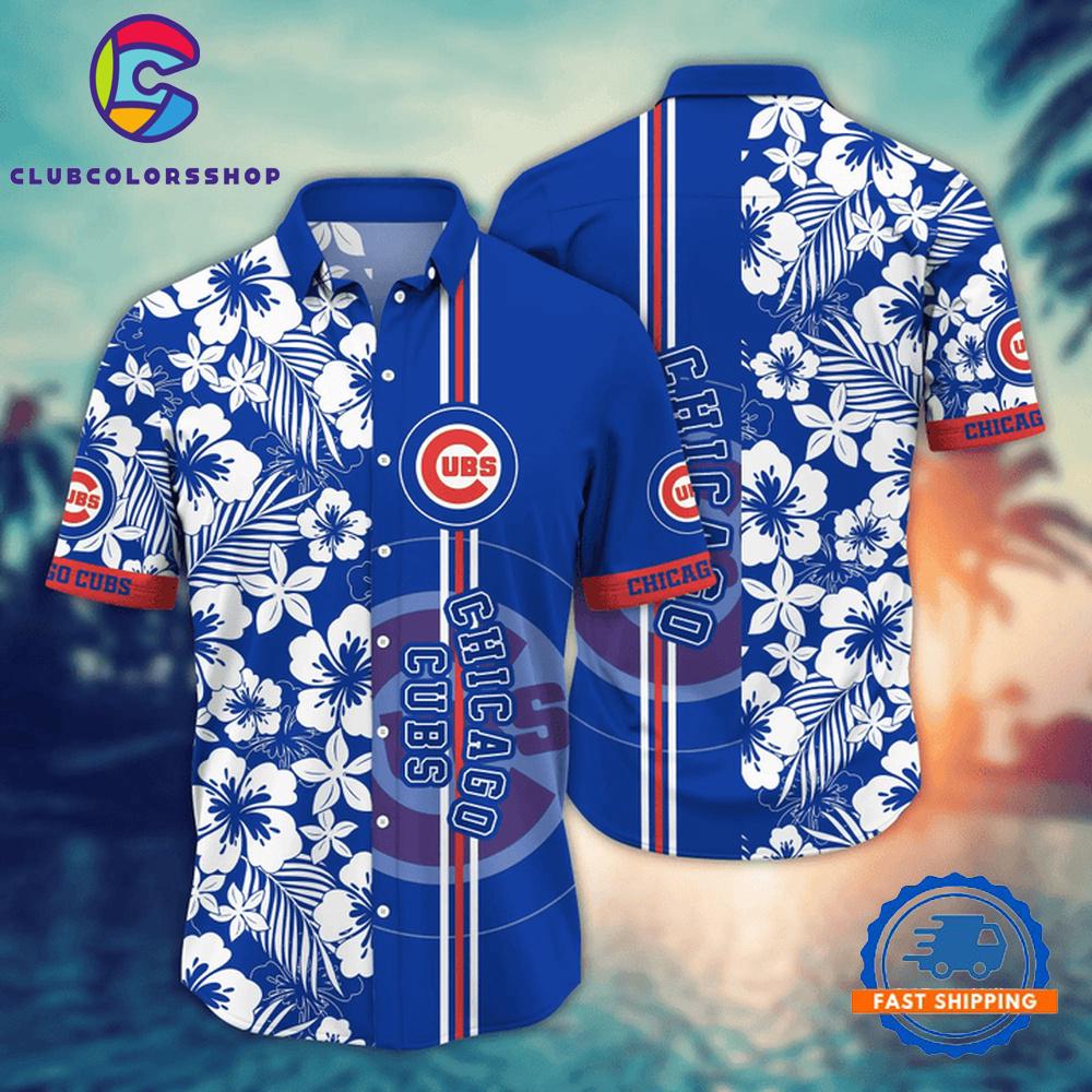 MLB Chicago Cubs Hibiscus Classic Hawaiian Shirt