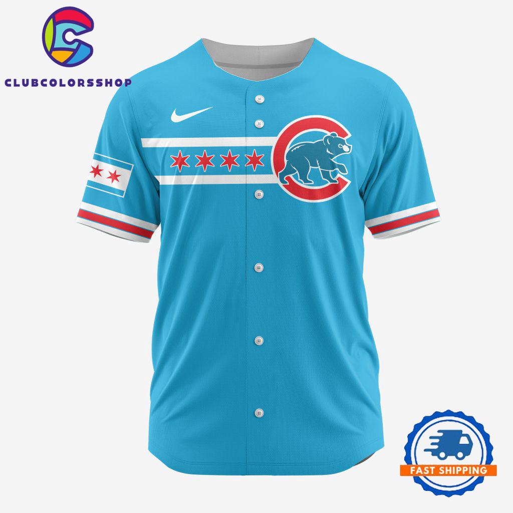 MLB Chicago Cubs Personalized Alternate Design Concept Baseball Jersey