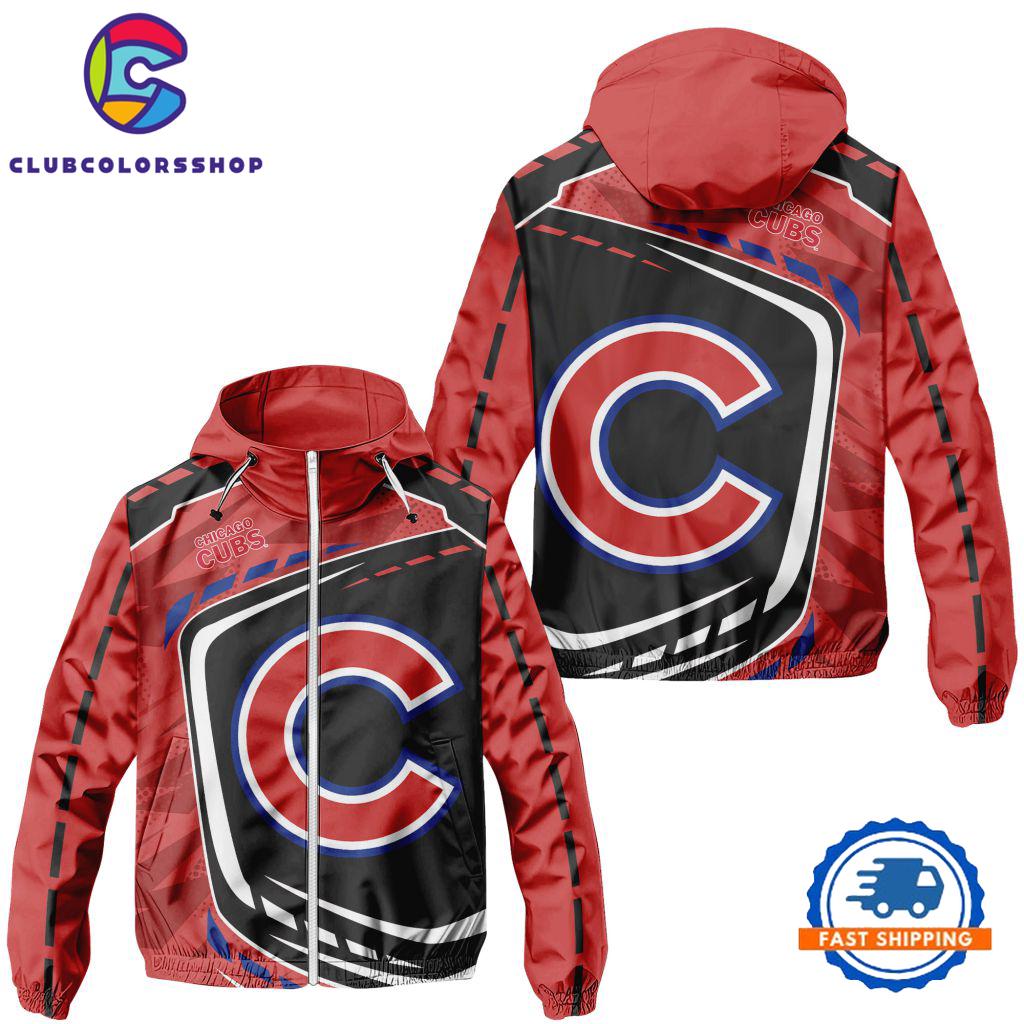 MLB Chicago Cubs Special Baseball Team Design Windbreaker Outdoor Jacket