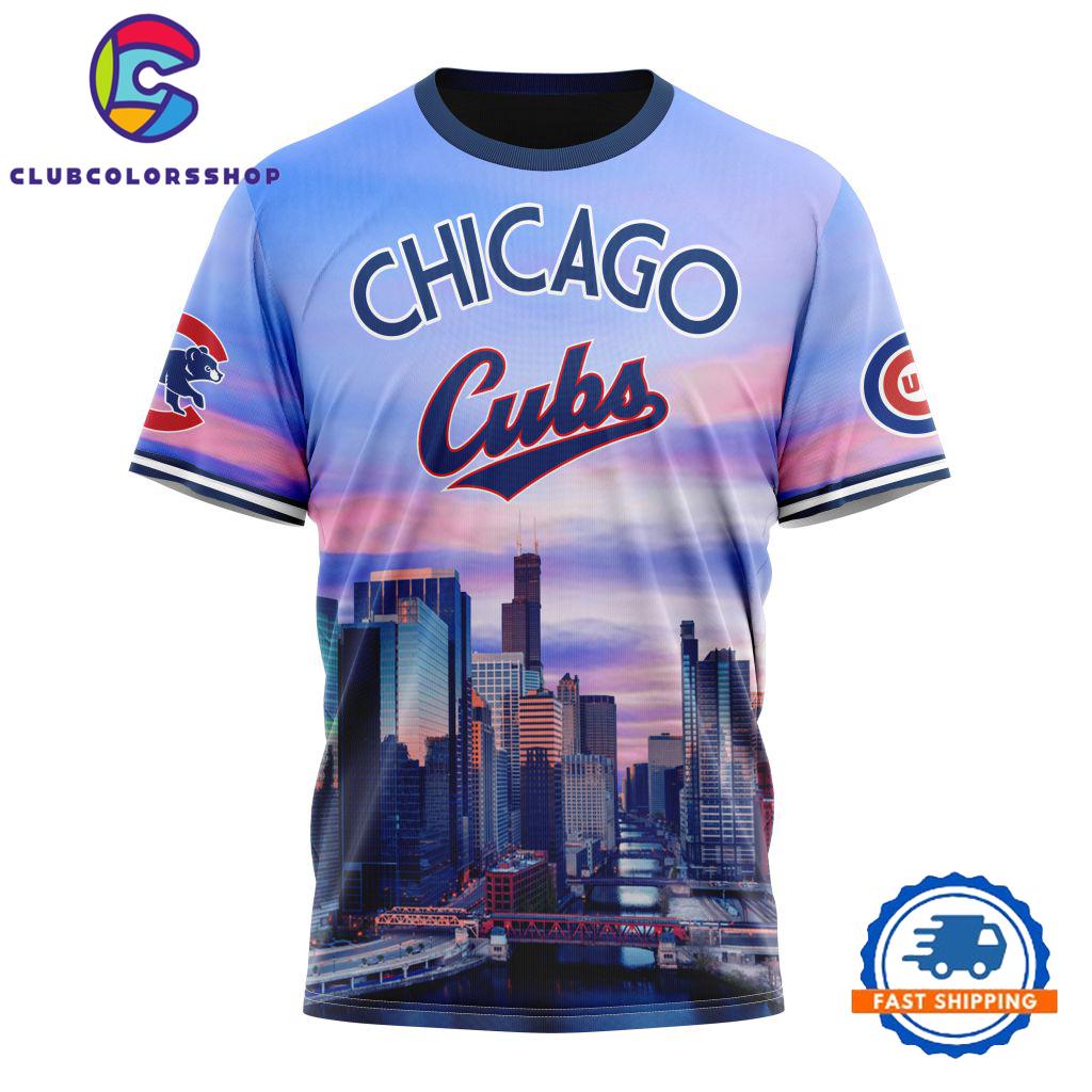MLB Chicago Cubs Special Cityscape Design T Shirt, Sweatshirt, Hoodie