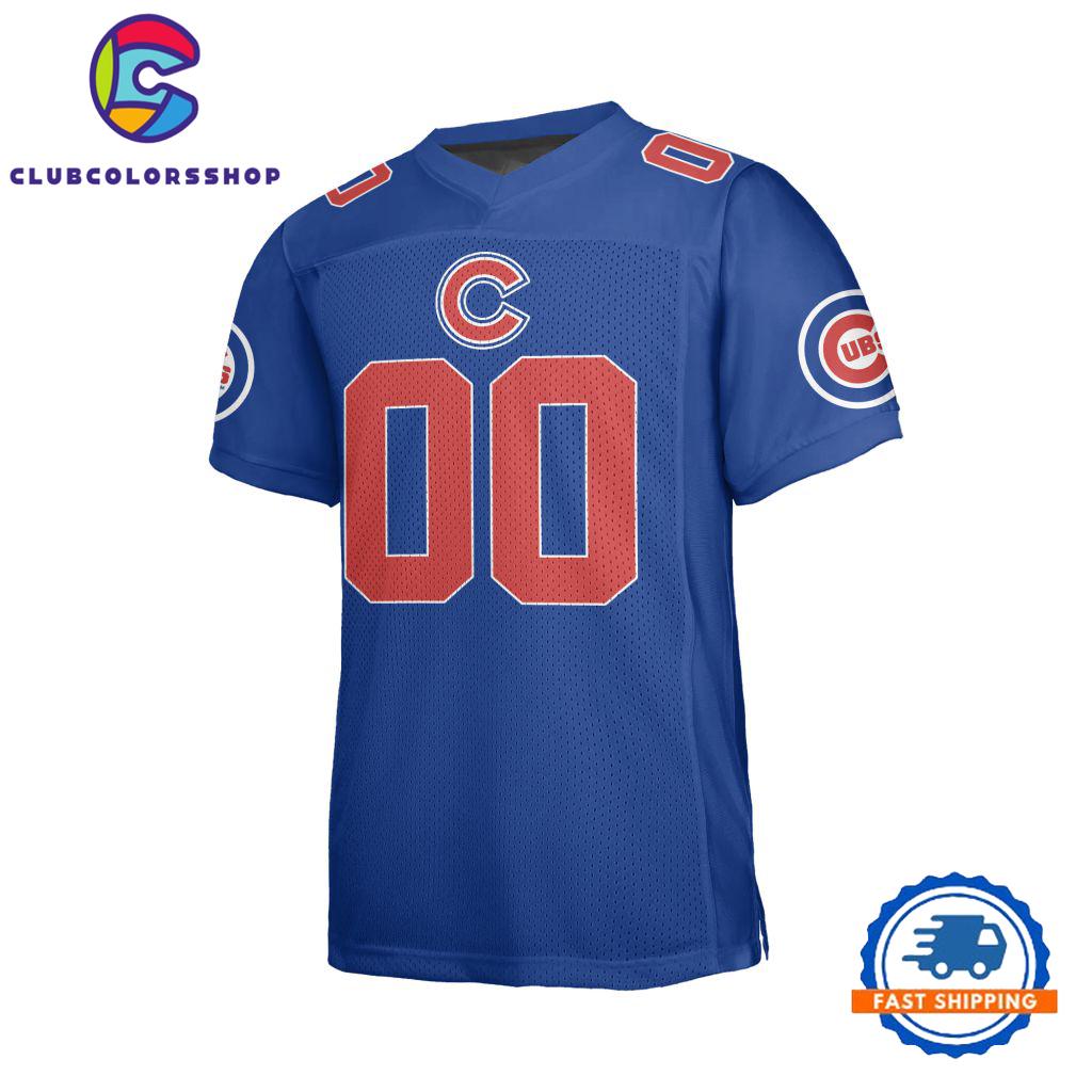 MLB Chicago Cubs Special Logo Team Design Football Jersey