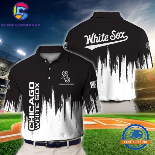 MLB Chicago White Sox Baseball Team Polo Shirts Design