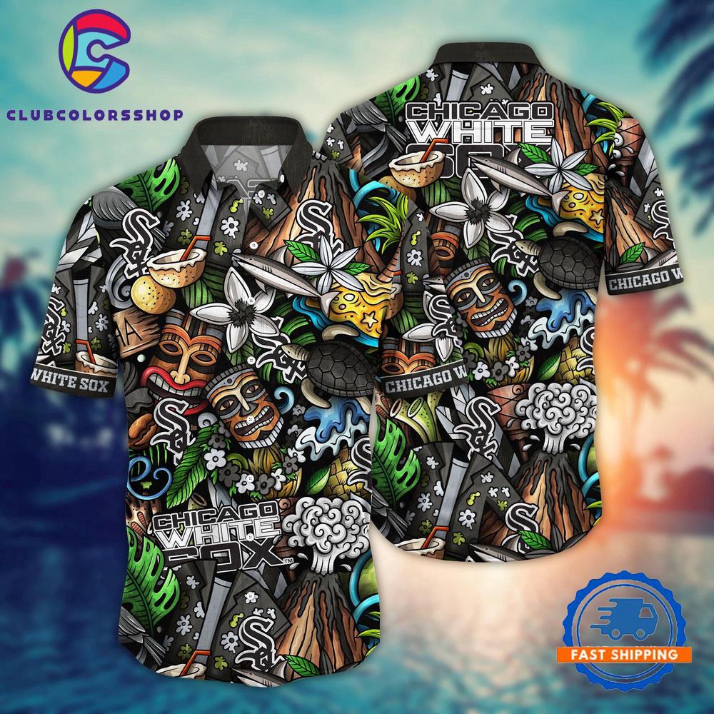 MLB Chicago White Sox Paradise Play Hawaiian Shirt MLB Chicago White Sox Paradise Play Hawaiian Shirt