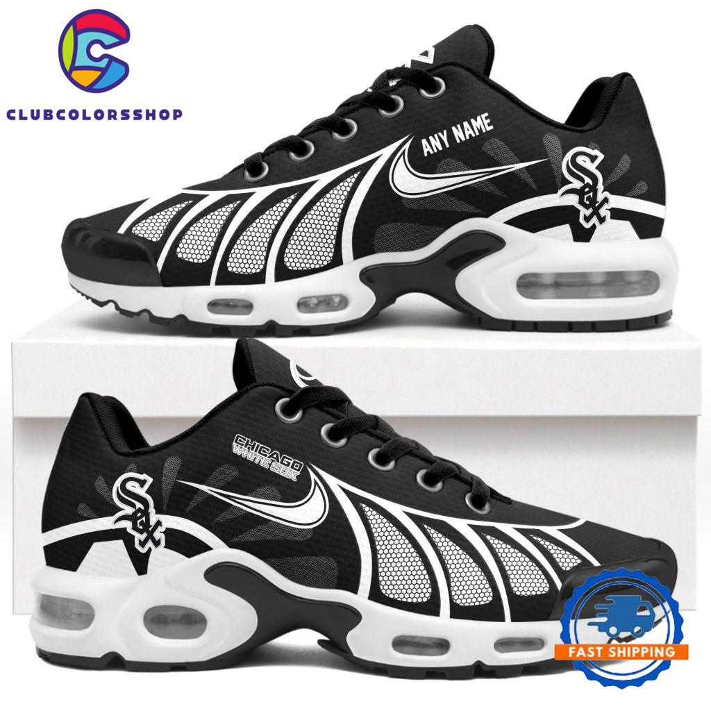 MLB Chicago White Sox Personalized Air Max Plus Shoes, Baseball Team Logo TN Shoes Design