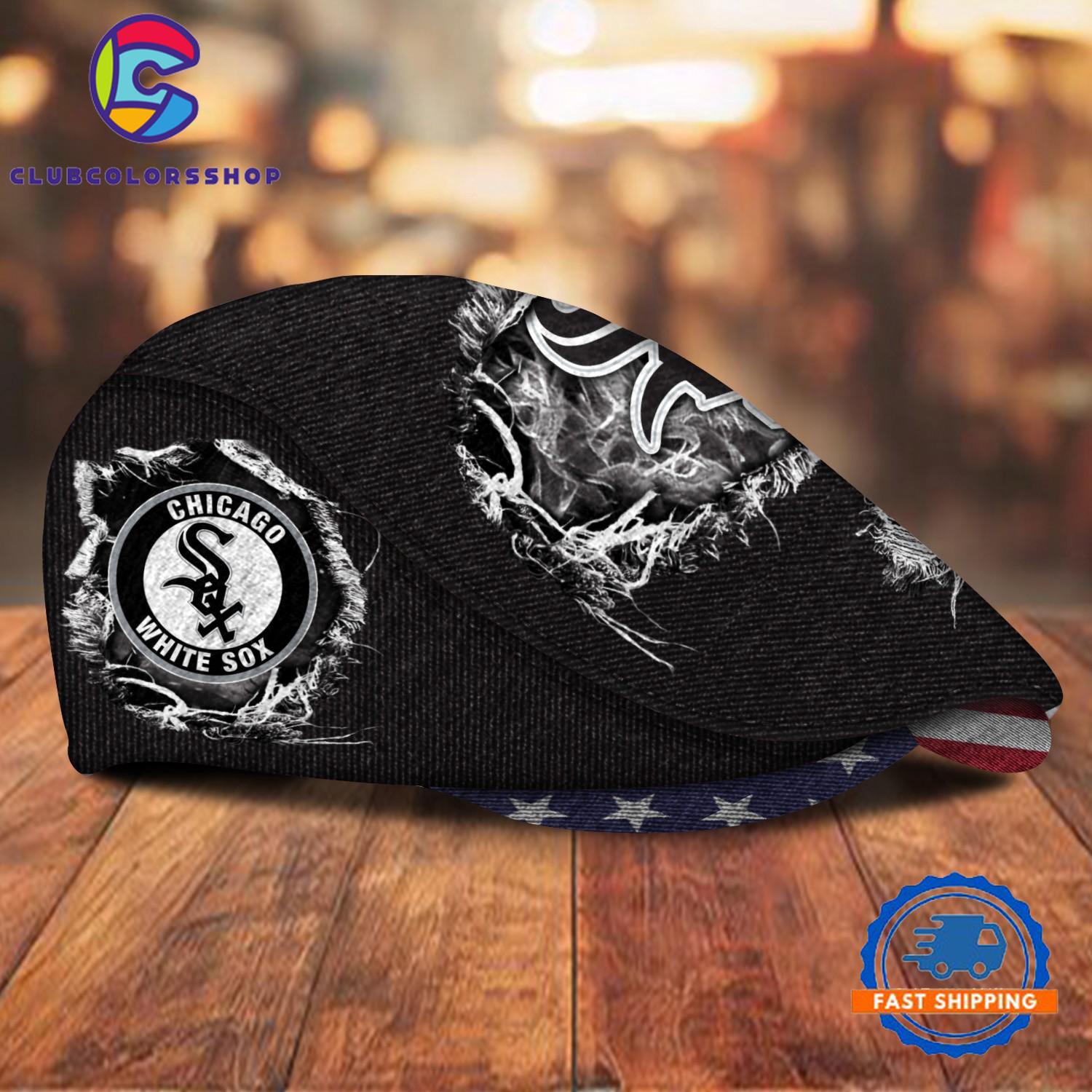 MLB Chicago White Sox Special Baseball Team Logo Custom Jeff Cap Design MLB Chicago White Sox Special Baseball Team Logo Custom Jeff Cap Design