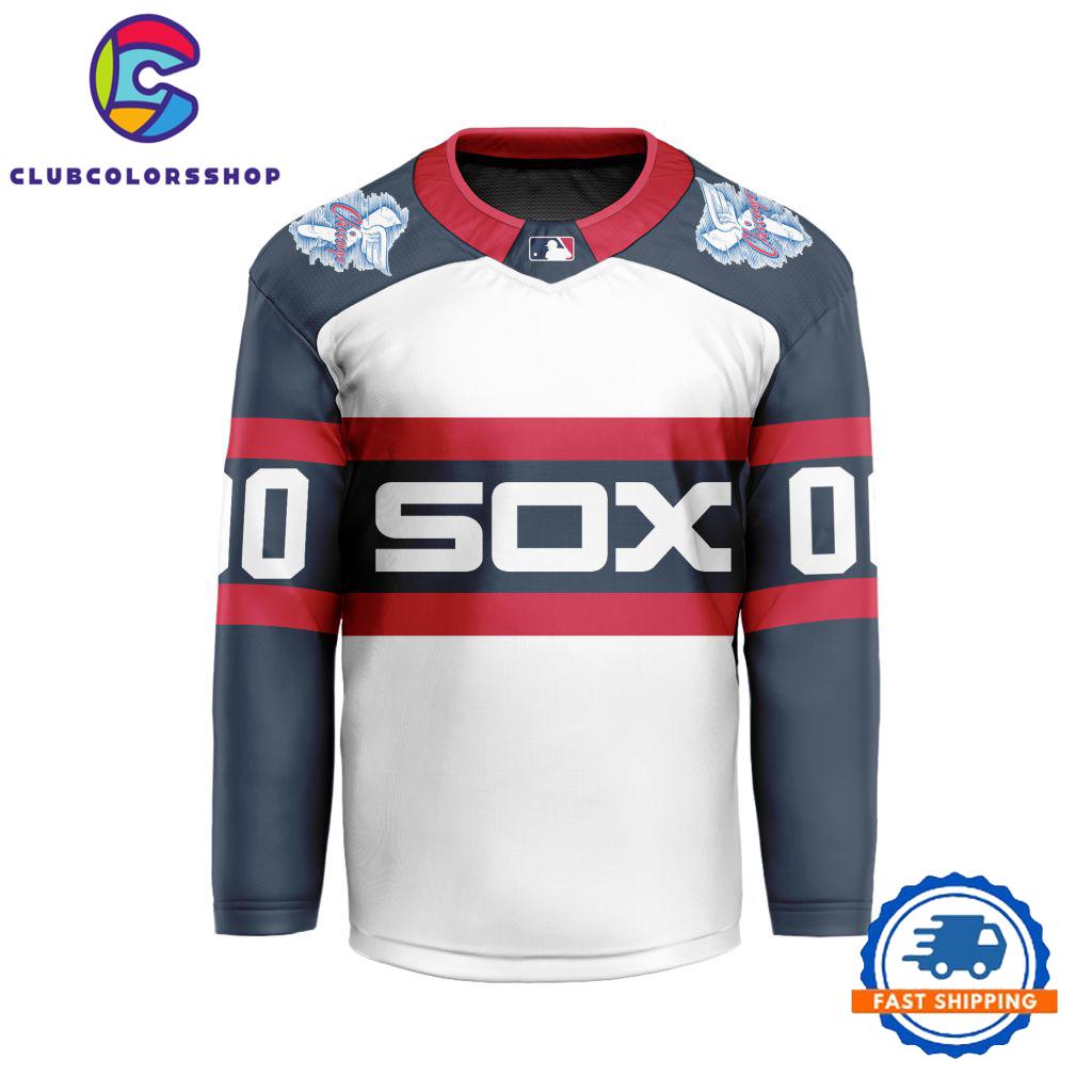 MLB Chicago White Sox Special Hockey Jersey Design Concept