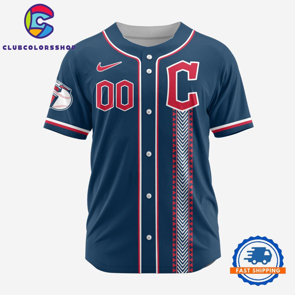 MLB Cleveland Guardians Personalized Alternate Design Concept Baseball Jersey