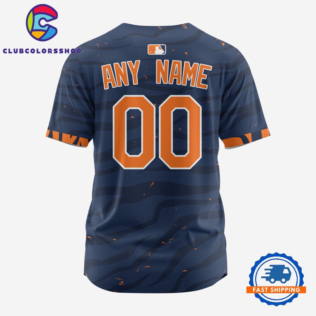 MLB Detroit Tigers Personalized Alternate Design Concept Baseball Jersey MLB Detroit Tigers Personalized Alternate Design Concept Baseball Jersey