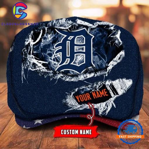 MLB Detroit Tigers Special Baseball Team Logo Custom Jeff Cap Design
