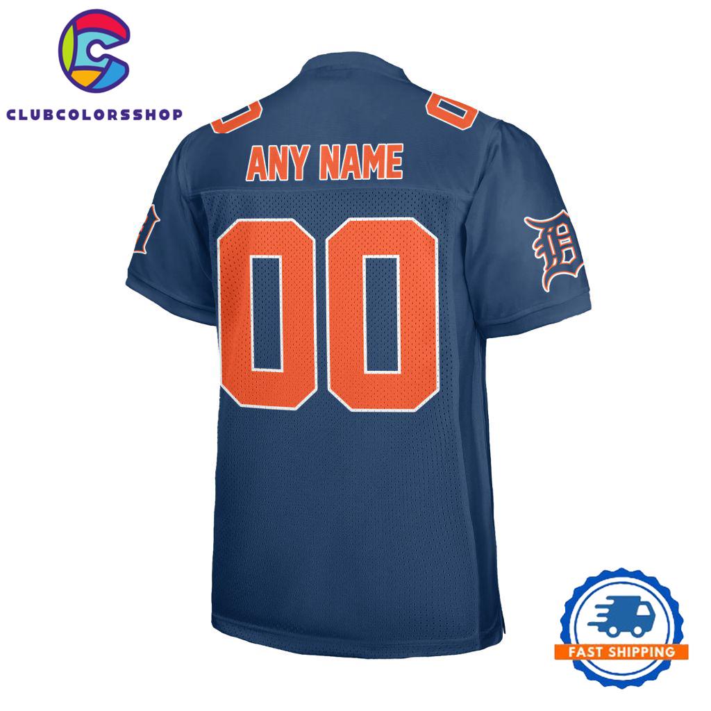 MLB Detroit Tigers Special Logo Team Design Football Jersey MLB Detroit Tigers Special Logo Team Design Football Jersey
