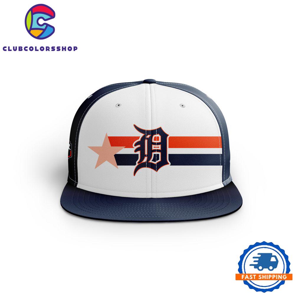MLB Detroit Tigers Workout Day Snapback, Baseball Team Logo Cap Design