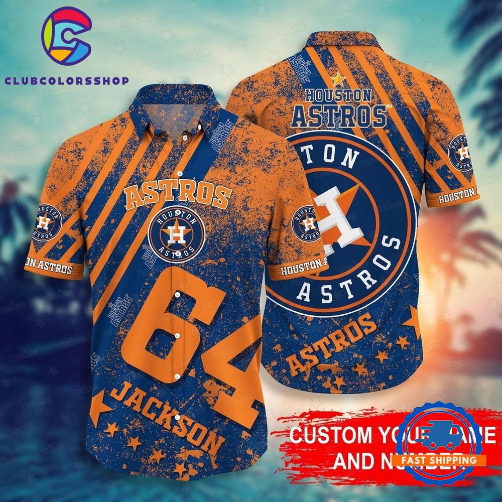 MLB Houston Astros Custom Champion Hawaiian Shirt