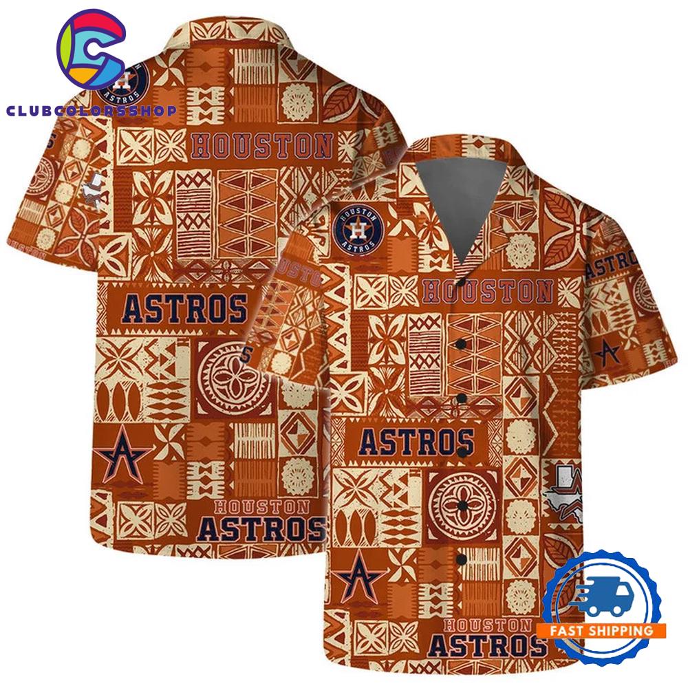 MLB Houston Astros Desert Heat Hawaiian Shirt