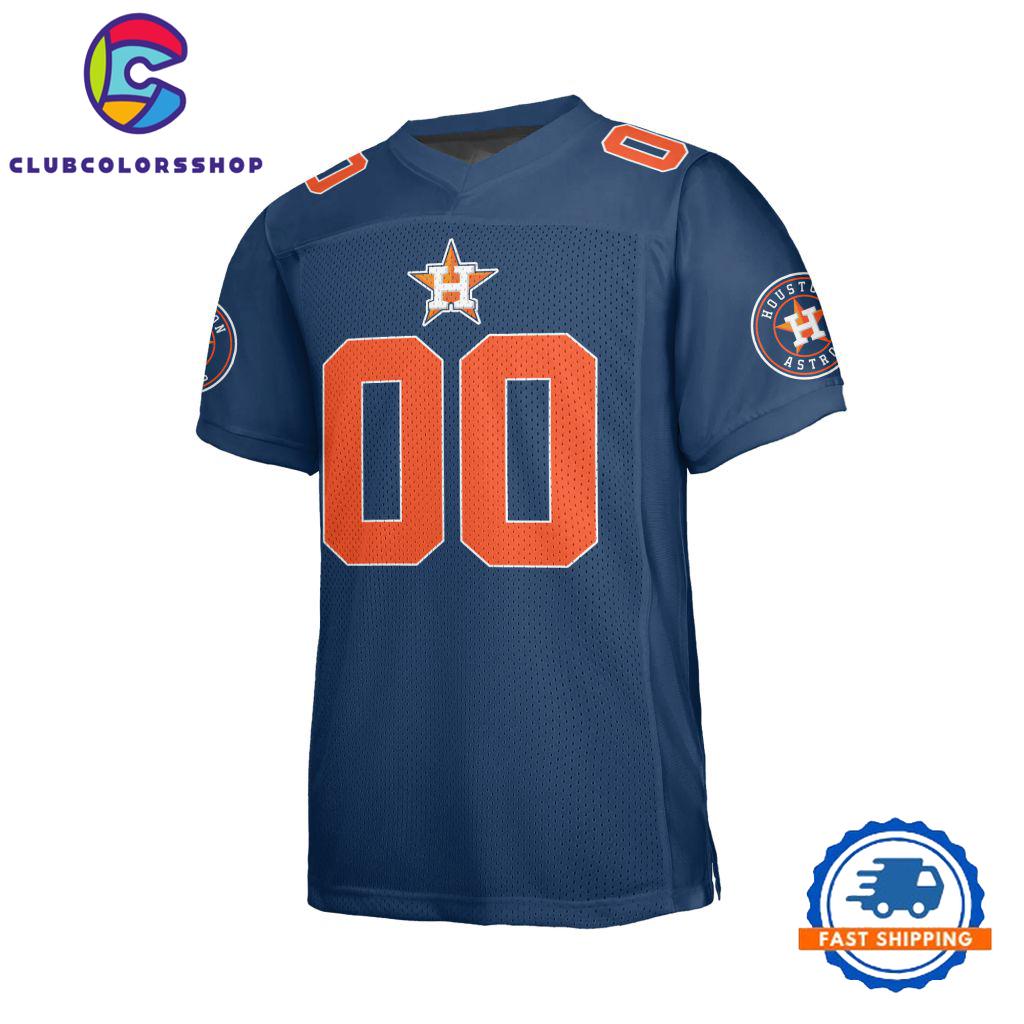MLB Houston Astros Special Logo Team Design Football Jersey