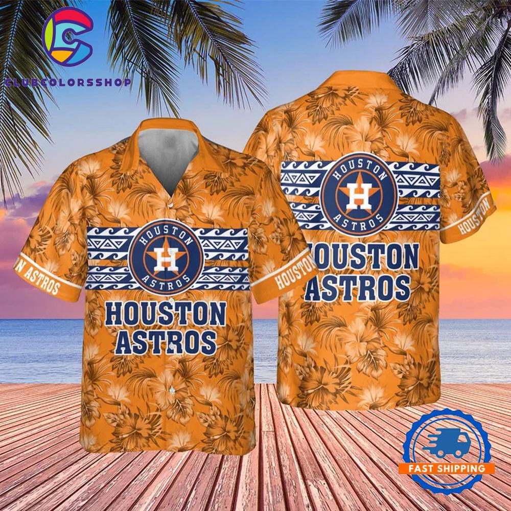 MLB Houston Astros Tropical Horizon Hawaiian Shirt