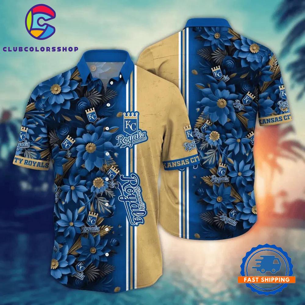 MLB Kansas City Royals Aloha Baseball Team Hawaiian Shirts
