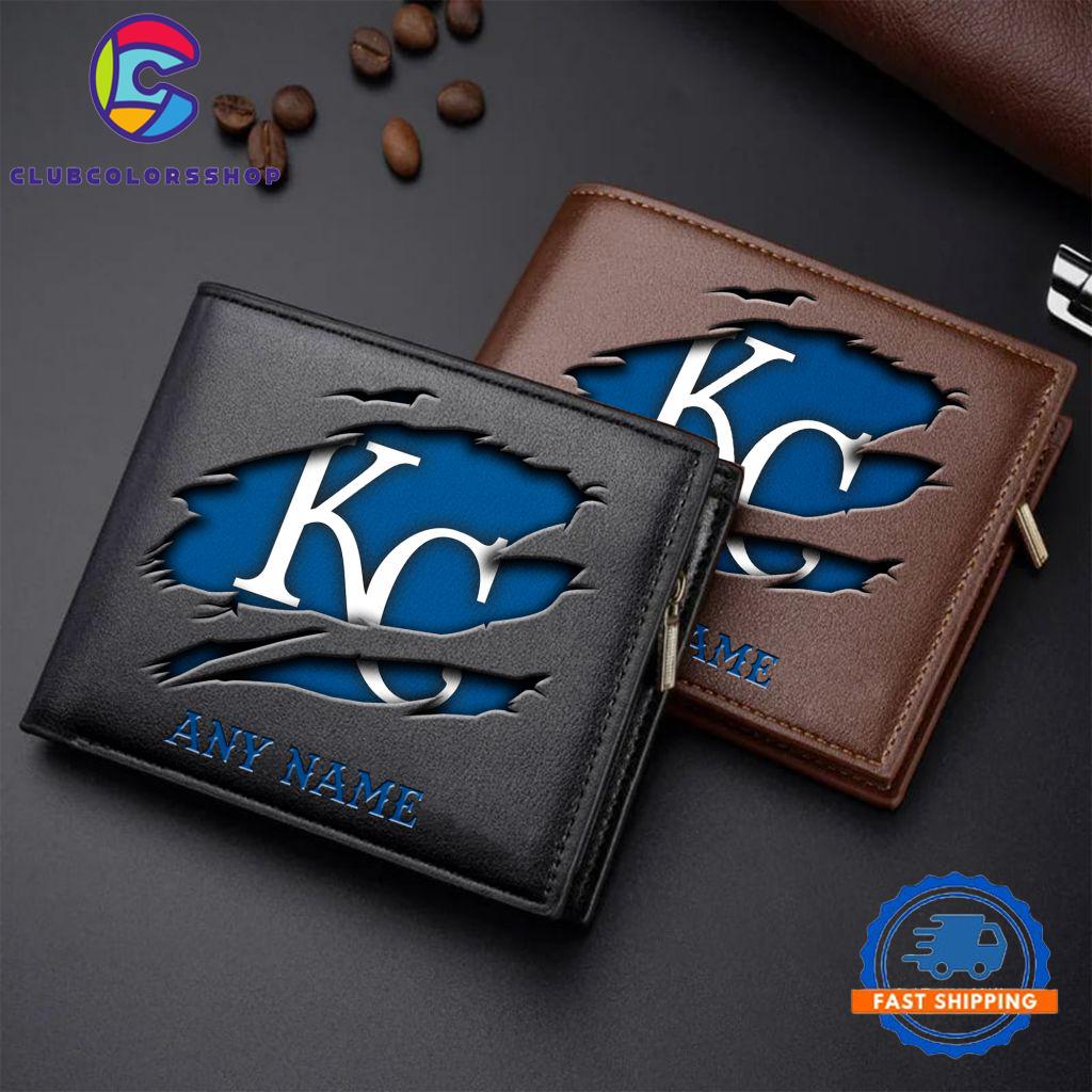 MLB Kansas City Royals Baseball Logo Team Personalized Men’s Wallet Design