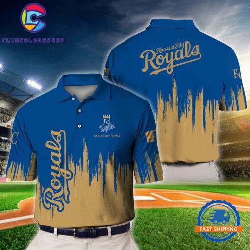 MLB Kansas City Royals Baseball Team Polo Shirts Design