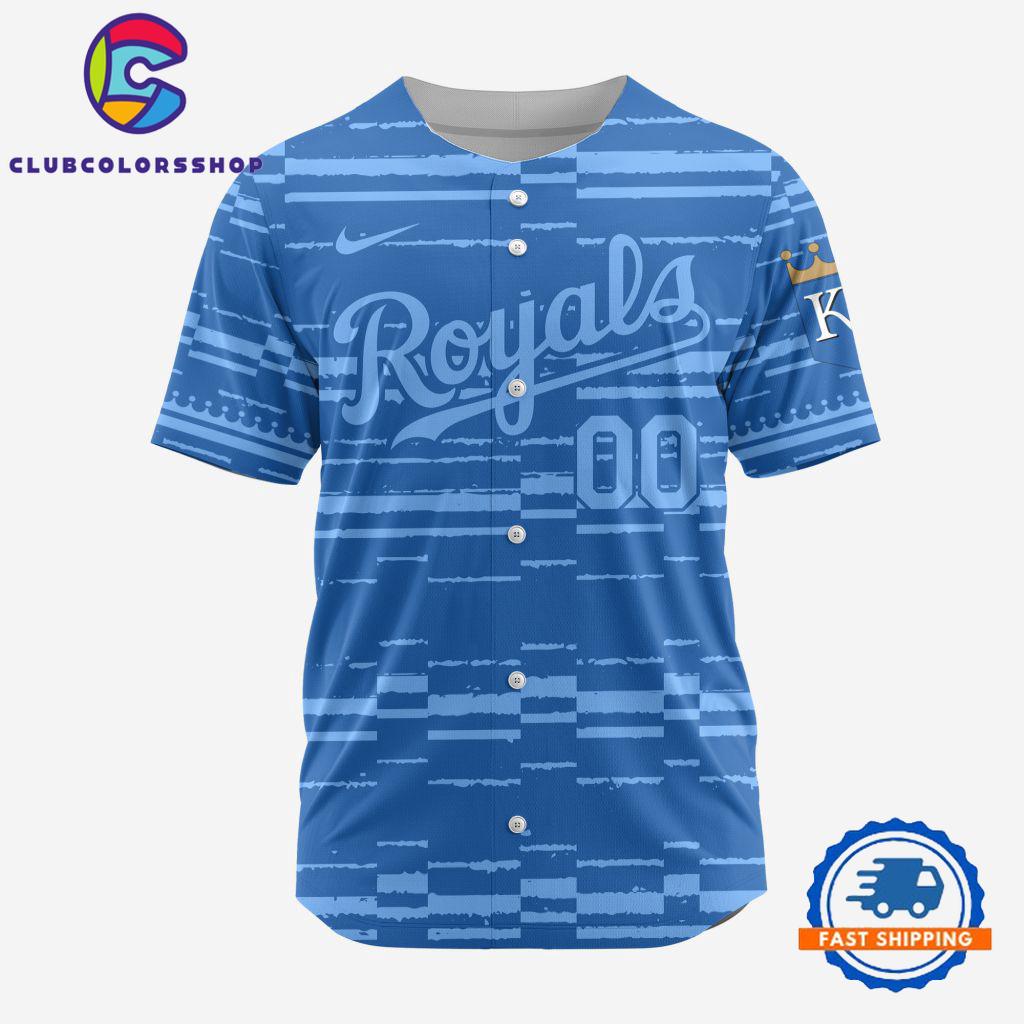 MLB Kansas City Royals Personalized Alternate Design Concept Baseball Jersey