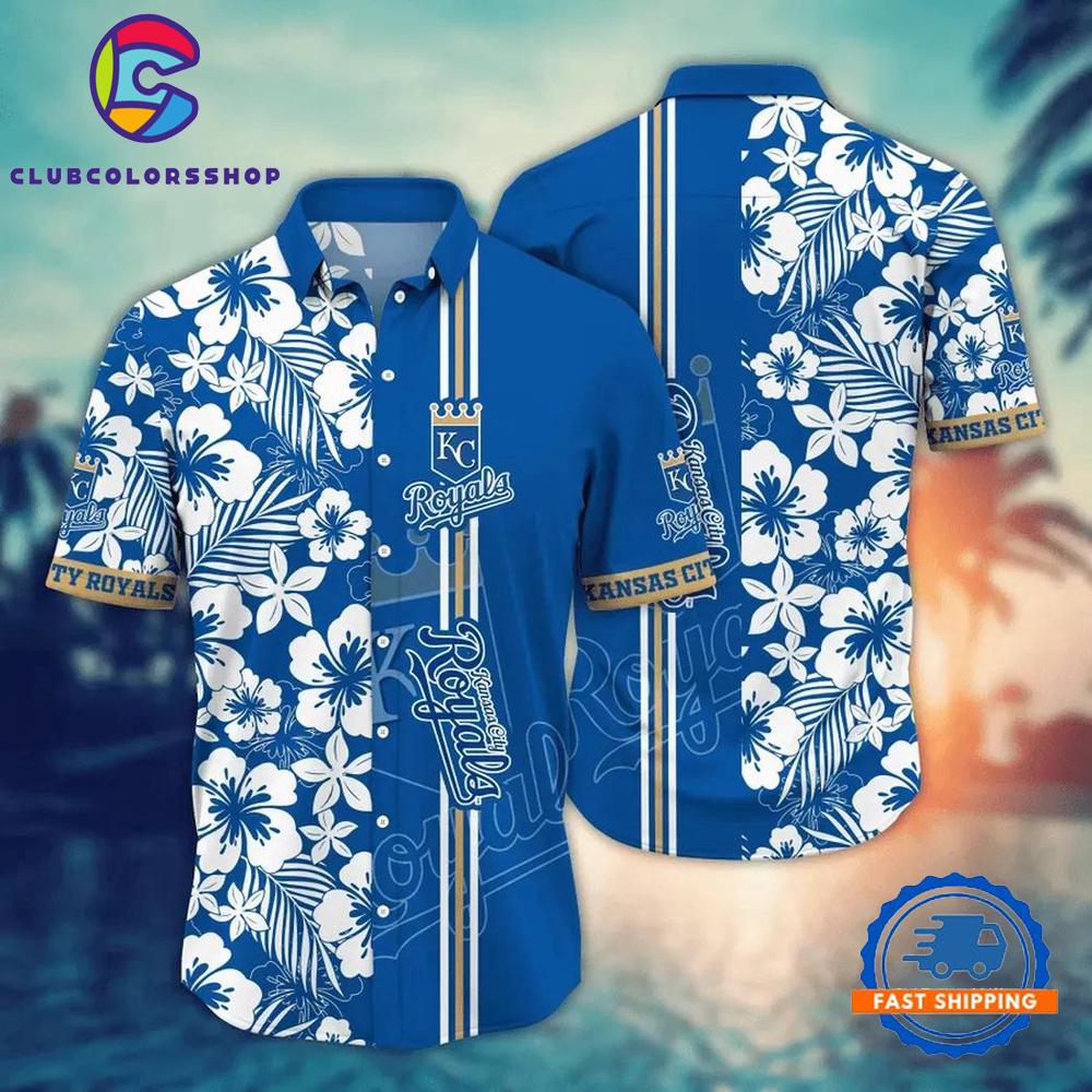 MLB Kansas City Royals Summer Aloha New Hawaiian Shirts