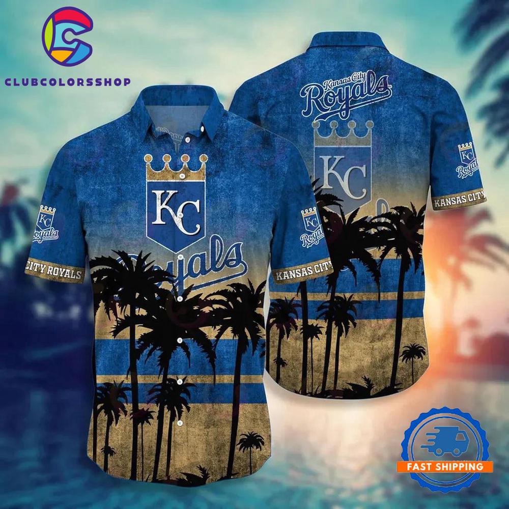 MLB Kansas City Royals Tropical Summer Hawaiian Shirts