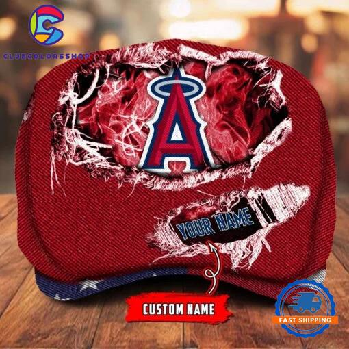 MLB Los Angeles Angels Special Baseball Team Logo Custom Jeff Cap Design