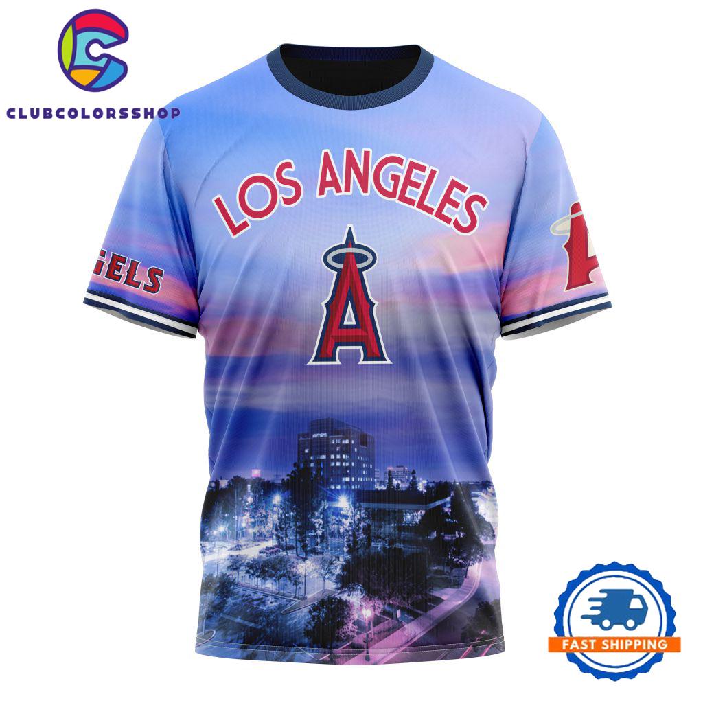 MLB Los Angeles Angels Special Cityscape Design T Shirt, Sweatshirt, Hoodie