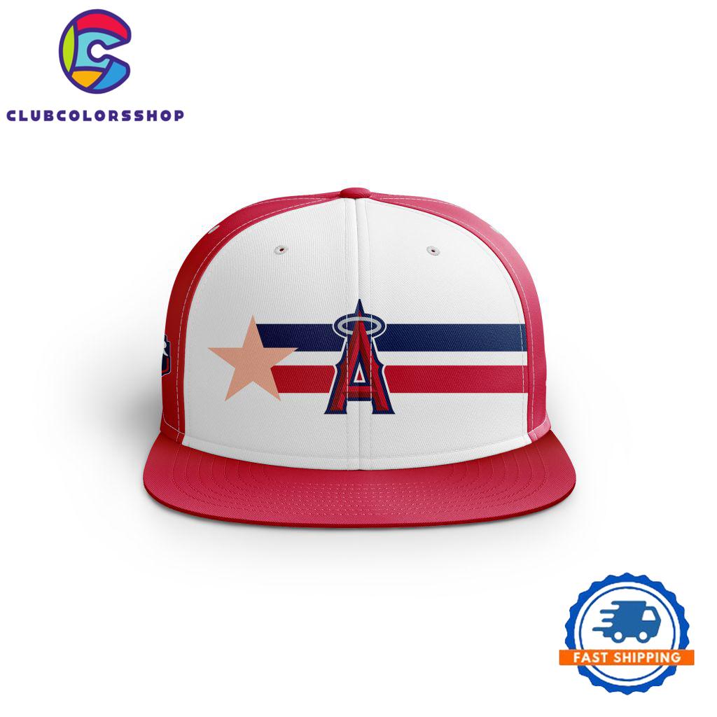 MLB Los Angeles Angels Workout Day Snapback, Baseball Team Logo Cap Design