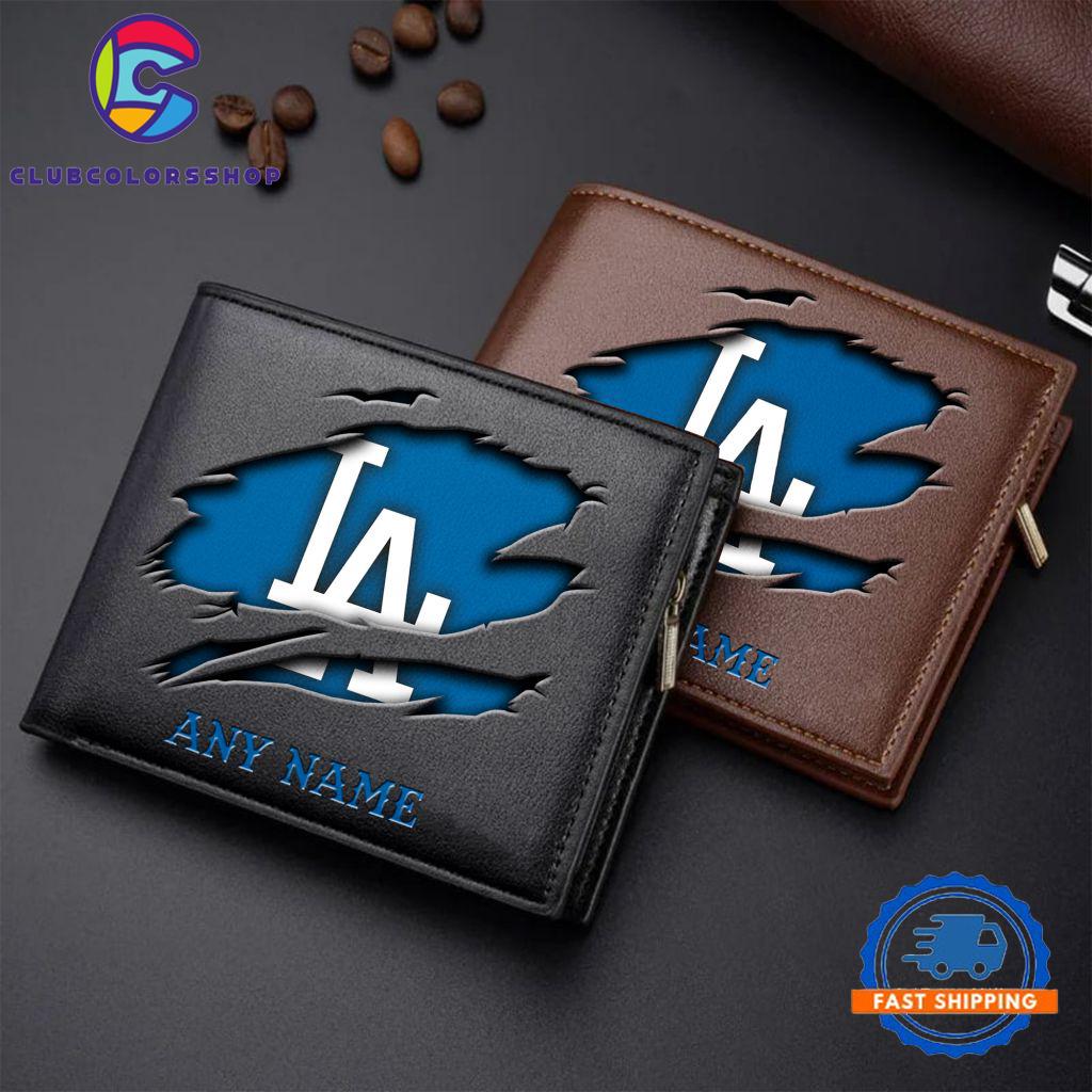 MLB Los Angeles Dodgers Baseball Logo Team Personalized Men’s Wallet Design
