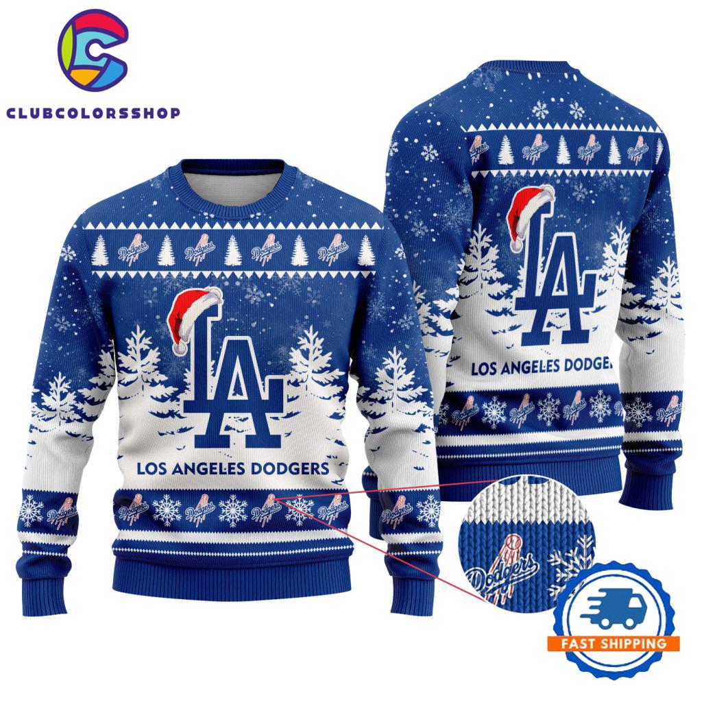 MLB Los Angeles Dodgers Special Baseball Team Christmas Ugly Sweater Design