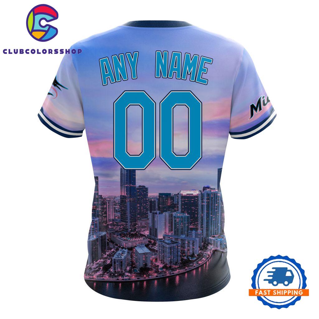 MLB Miami Marlins Special Cityscape Design T Shirt, Sweatshirt, Hoodie MLB Miami Marlins Special Cityscape Design T Shirt, Sweatshirt, Hoodie