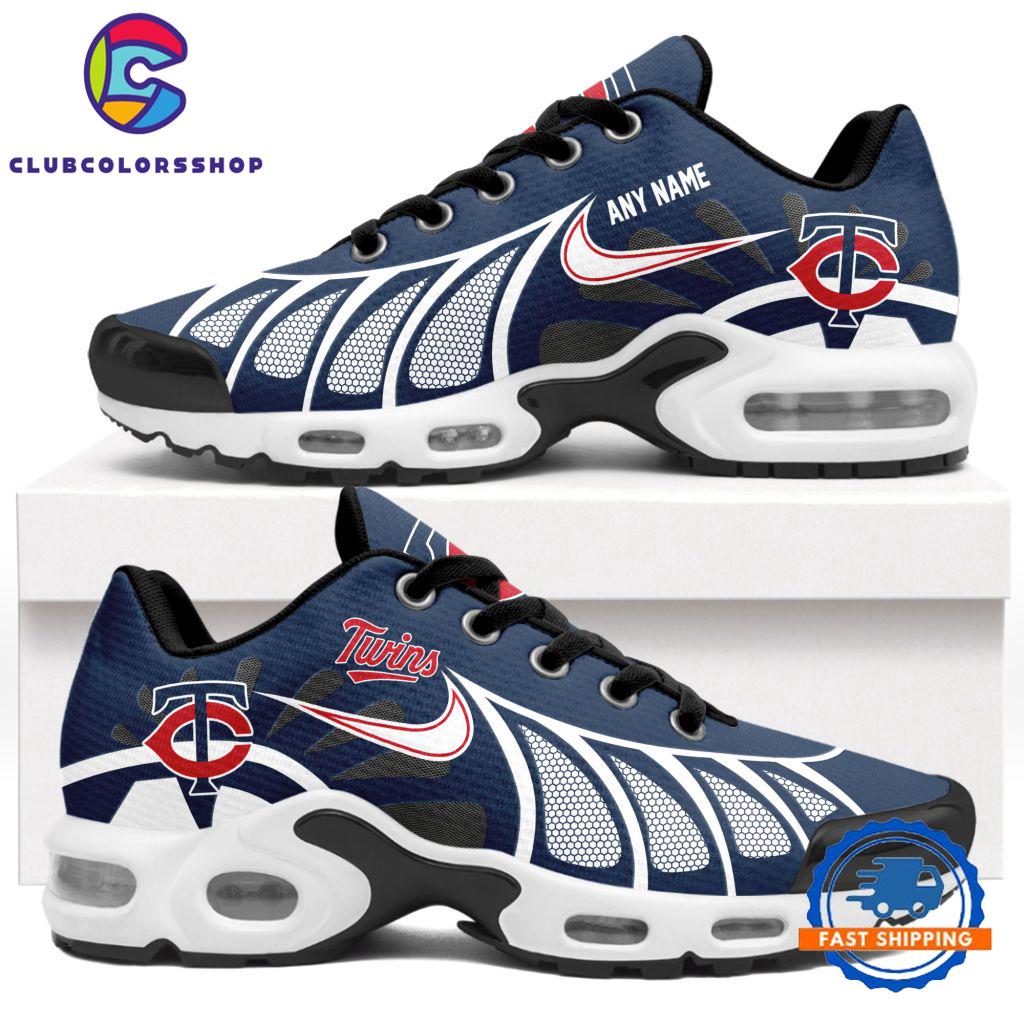MLB Minnesota Twins Personalized Air Max Plus Shoes, Baseball Team Logo TN Shoes Design