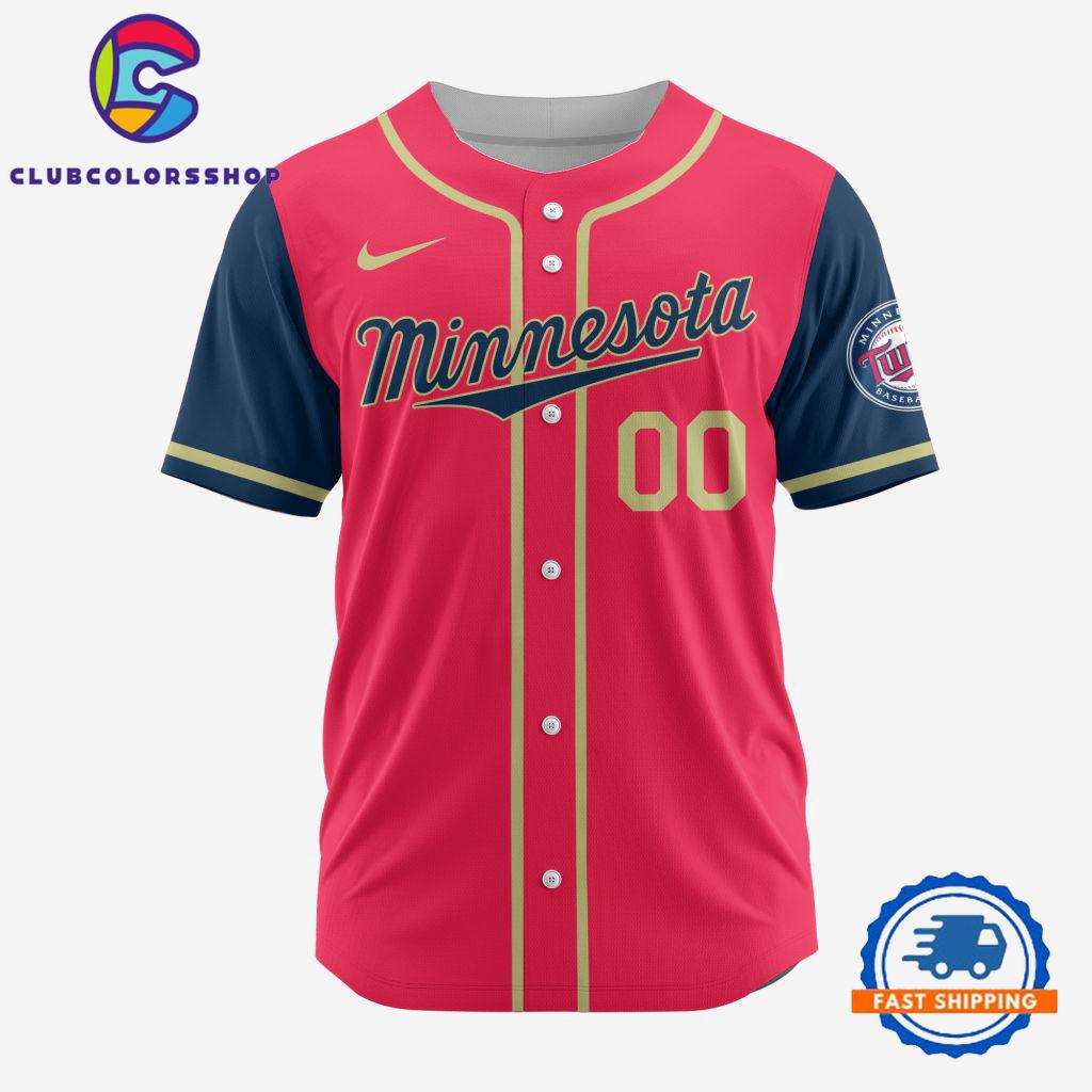 MLB Minnesota Twins Personalized Alternate Design Concept Baseball Jersey