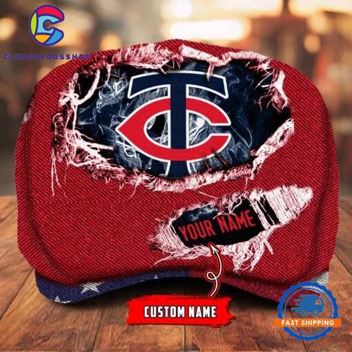 MLB Minnesota Twins Special Baseball Team Logo Custom Jeff Cap Design