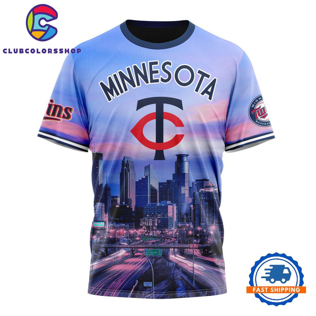 MLB Minnesota Twins Special Cityscape Design T Shirt, Sweatshirt, Hoodie