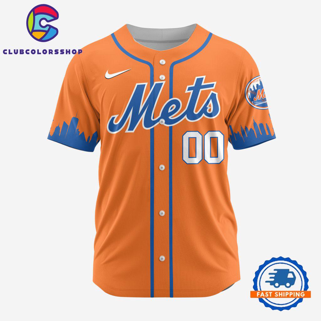 MLB New York Mets Personalized Alternate Design Concept Baseball Jersey
