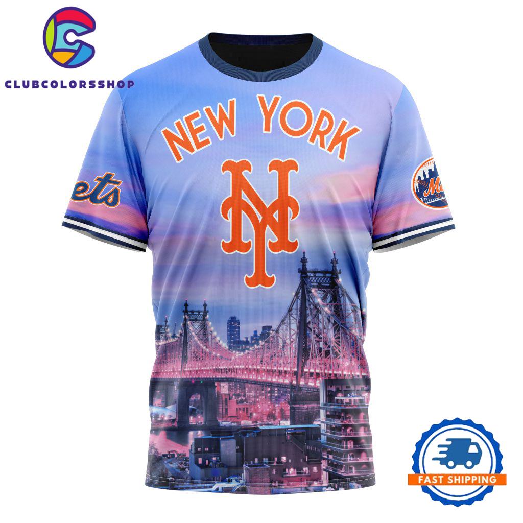 MLB New York Mets Special Cityscape Design T Shirt, Sweatshirt, Hoodie