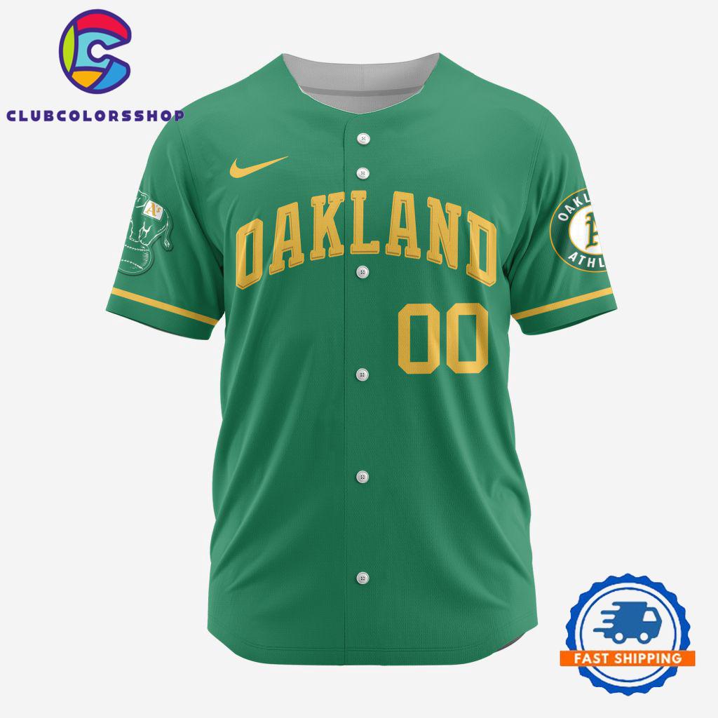 MLB Oakland Athletics Personalized Alternate Design Concept Baseball Jersey