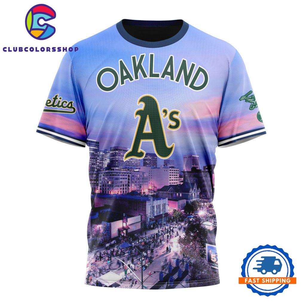 MLB Oakland Athletics Special Cityscape Design T Shirt, Sweatshirt, Hoodie