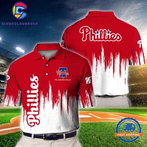 MLB Philadelphia Phillies Baseball Team Polo Shirts Design