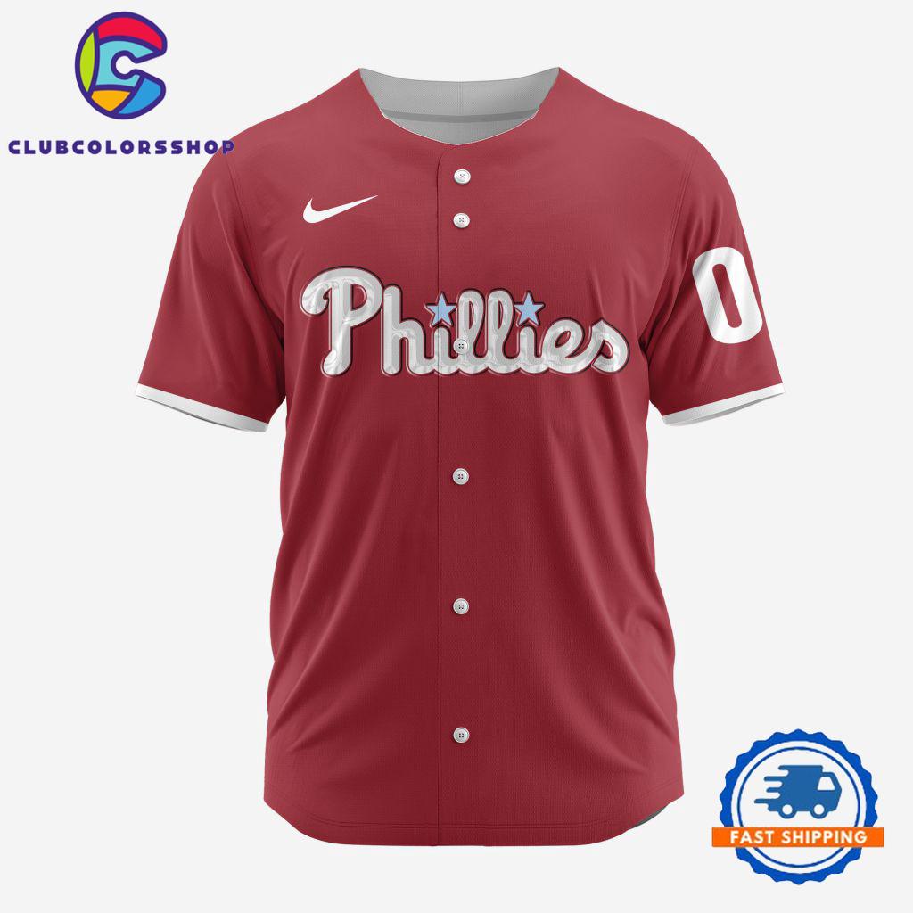 MLB Philadelphia Phillies Personalized Alternate Design Concept Baseball Jersey